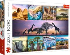 Trefl Puzzle Koláž, Afrika 1000 dielikov