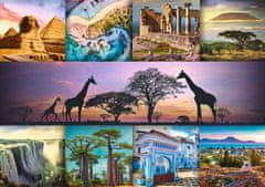 Trefl Puzzle Koláž, Afrika 1000 dielikov