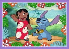 Trefl Puzzle Lilo&Stitch: Bláznivý deň 4v1 (35,48,54,70 dielikov)