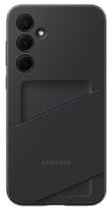 SAMSUNG Zadný kryt s vreckom na kartu pre Samsung Galaxy A35 EF-OA356TBEGWW, čierny