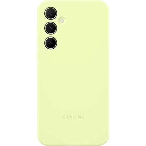 SAMSUNG Silikónový zadný kryt pre Samsung Galaxy A55 EF-PA556TMEGWW, limetkový