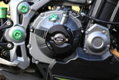 SEFIS CNC kryty motora Kawasaki Z900 2017-2023 šedá