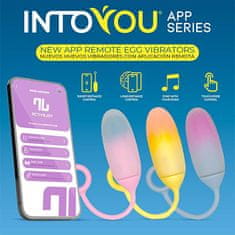 INTOYOU IntoYou ActiveJoy App Egg (Blue), vibračné vajíčko s ovládaním telefónom