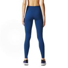 Adidas Nohavice beh modrá 152 - 157 cm/XS Seamless Climaheat