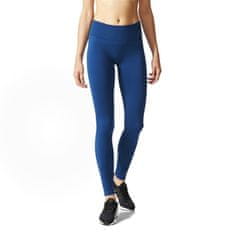 Adidas Nohavice beh modrá 152 - 157 cm/XS Seamless Climaheat