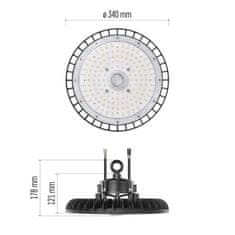 EMOS EMOS LED priemyselné závesné svietidlo HIGHBAY PROFI PLUS 120d 200W ZU220.12