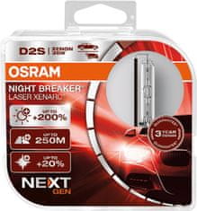 Osram OSRAM D2S 85V XENARC NIGHT BREAKER LASER plus 200% 3 roky záruka 2ks 66240XNN-HCB