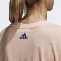 Adidas Tričko výcvik ružová L Emblem Tee