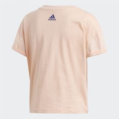 Adidas Tričko výcvik ružová L Emblem Tee