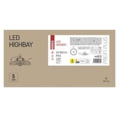 EMOS LED priemyselné závesné svietidlo HIGHBAY ASTER 120° 200W