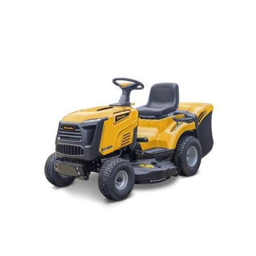 RIWALL PRO RLT 102 HRD TWIN dvojvalcový trávny traktor 102 cm so zadným vyhadzovaním a hydrostatickou prevodovkou