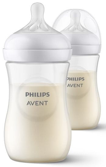 Philips Avent Fľaša Natural Response 260 ml, 1m+, 2 ks