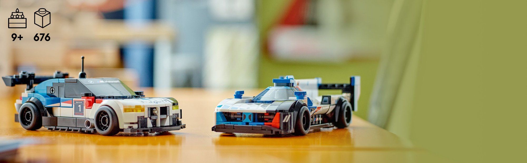 LEGO Speed Champions 76922 Pretekárske autá BMW M4 GT3 a BMW M Hybrid V8