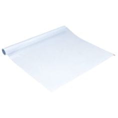 Vidaxl Okenná fólia statická matná transparentná sivá 60x500 cm PVC