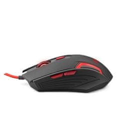 Esperanza Optická červená USB herná myš MX205 Fighter EGM205R
