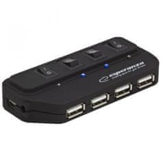 Esperanza Hub USB 2.0 4 porty EA127