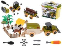 KIK Plastová farma s traktorom a príslušenstvom KX5309_1