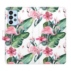 iSaprio Flipové puzdro - Flamingos Pattern pre Samsung Galaxy A53 5G