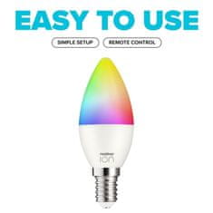 Niceboy Chytrá žárovka ION SmartBulb RGB E14, 6W, 3 ks