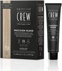 American Crew Farby na vlasy a bradu Precision blend Hair Color 2-3, 3x40 ml