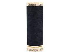 Gutermann Polyesterové nite návin 100 m Gütermann univerzálny - Black