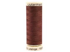 Gutermann Polyesterové nite návin 100 m Gütermann univerzálny - Carob Brown