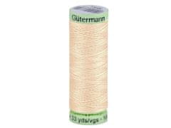 Gutermann Polyesterové nite Gütermann Jeans návin 30 m - krémové svetlá