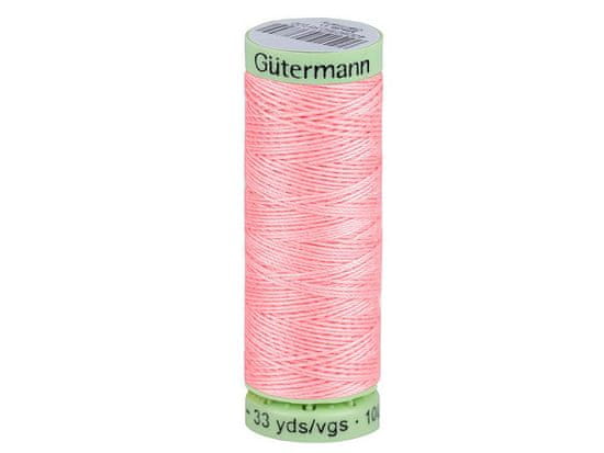 Gutermann Polyesterové nite Gütermann Jeans návin 30 m - ružová nejsv.