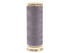 Gutermann Polyesterové nite návin 100 m Gütermann univerzálny - Gull Gray