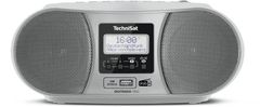 Technisat DIGITRADIO 1990, rádio reciever DAB+/CD, silver