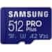 SAMSUNG PRO Plus MicroSDXC + SD Adaptér / CL10 UHS-I U3 / A2 / V30