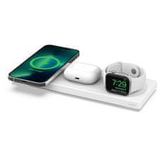 Belkin BOOST CHARGE PRE MagSafe 3v1 Bezdrôtová nabíjacia podložka pre iPhone/Apple Watch/AirPods, biela