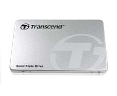 Transcend SSD370S 1TB SSD disk 2.5'' SATA III 6Gb/s, MLC, Aluminium casing, 560MB/s R, 460MB/s W, strieborný