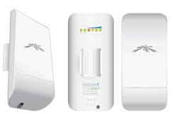 Ubiquiti NanoStation M2 Loco - AP/client 2.4GHz, anténa 8,5 dBi MIMO, AirMAX, 1x RJ-45, PoE 24V