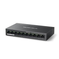 TP-LINK Switch Mercusys MS110P 2x LAN s PoE, 8x LAN s PoE+, 65W