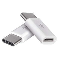 EMOS adaptér USB 2.0 Micro-B samica - USB C samec, 2 ks