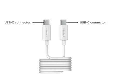 2-Power kábel USB-C to USB-C, 1M