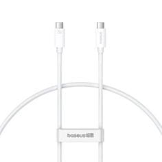 BASEUS Superior Series 2 Fast Charging Dátový Kábel USB-C - USB-C 240W 1m Moon White