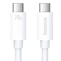 BASEUS Superior Series 2 Fast Charging Dátový Kábel USB-C - USB-C 240W 1m Moon White