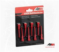 Airen RedVibes Screw (8pcs Red color pack)