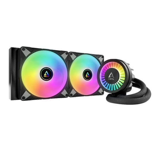 Arctic Liquid Freezer III - 280 A-RGB (Black) : All-in-One CPU Water Cooler s 280 mm radiátorom a