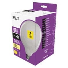 EMOS LED žiarovka Filament Globe / E27 / 18 W (150 W) / 2 452 lm / teplá biela