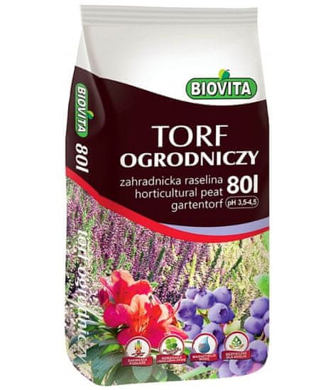 BioVita Záhradnícka rašelina kyslá 80 l