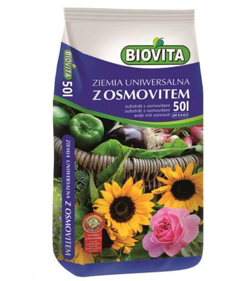 BioVita Univerzálny substrát s osmovitom 50 l