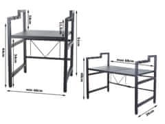 Sobex Nastaviteľná polička pre mikrovlnnú rúru