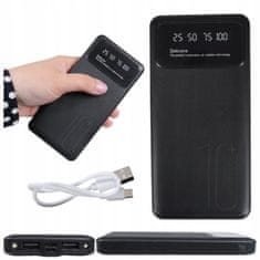 AFF  3644 Powerbanka 15 000 mAh 2.1A, USB kábel + LED svietidlo