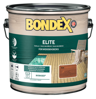 Bondex ELITE - Ochranný rýchloschnúci napúšťací olej clear 2,5 L