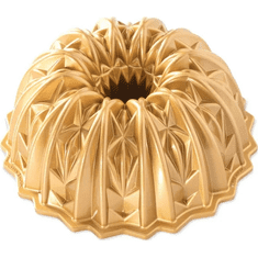 NordicWare NW Forma na bábovku Crystal 10 cup zlatá