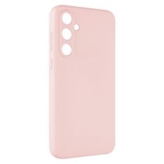 FIXED Zadní pogumovaný kryt Story pro Samsung Galaxy A55 5G FIXST-1263-PK, růžový