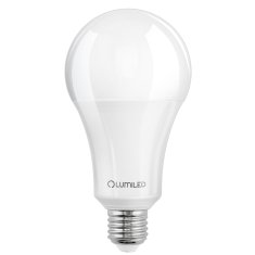 LUMILED 6x LED žiarovka E27 A70 18W = 150W 2421lm 6500K Studená biela 260°